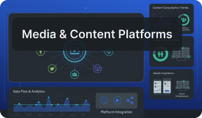 media & content platforms
